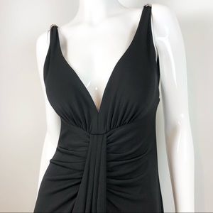 JOSEPH RIBKOFF Sleeveless Backless Maxi Dress